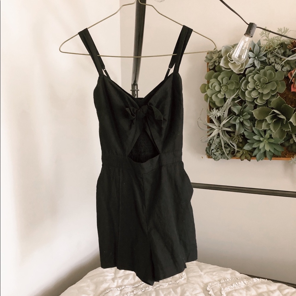 black romper